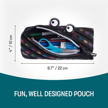 ZIPIT Monstruo Estuche para niños | Estuche para lápices para la escuela | Estuche escolar para niñas y niños