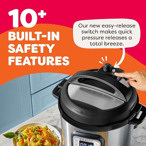 Instant Pot IP-DUO6, Olla de presión 7 en 1, Programable, capacidad para 24 tazas