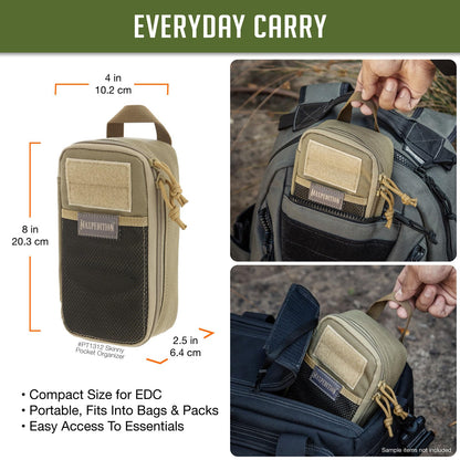 Maxpedition - Organizador de Bolsillo Delgado