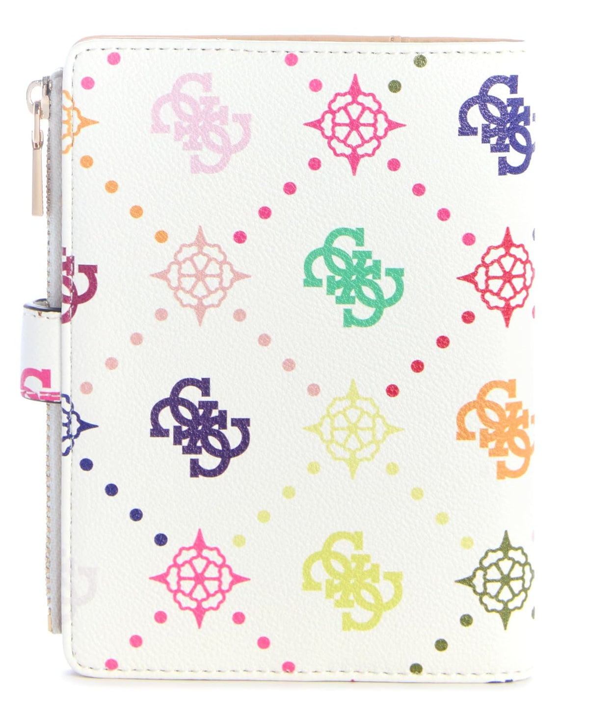 CARTERA GUESS EMELIE LOGO SLG PASSPORT CASE MUJER BLANCO MULTICOLOR GM9928158-MUO