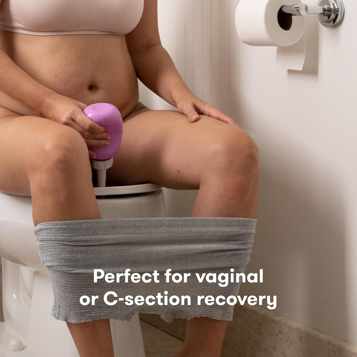 Frida Mom Upside Down Peri Bottle for Postpartum Care | The Original Fridababy MomWasher for Perineal Recovery and Cleansing After Birth