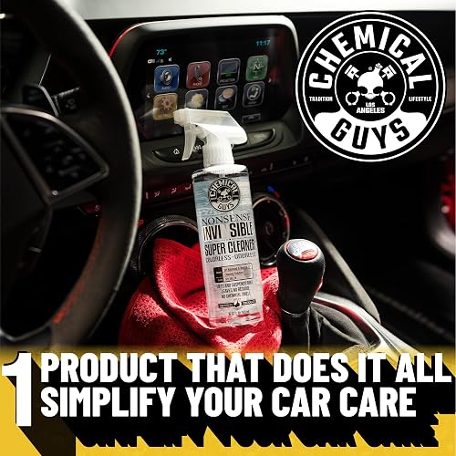 Chemical Guys SPI_993_1602 Limpiador de superficies incoloro e inodoro, seguro para automóviles, camiones, SUV, Jeeps, motocicletas, caravanas y más, 16 fl. oz, paquete de 2