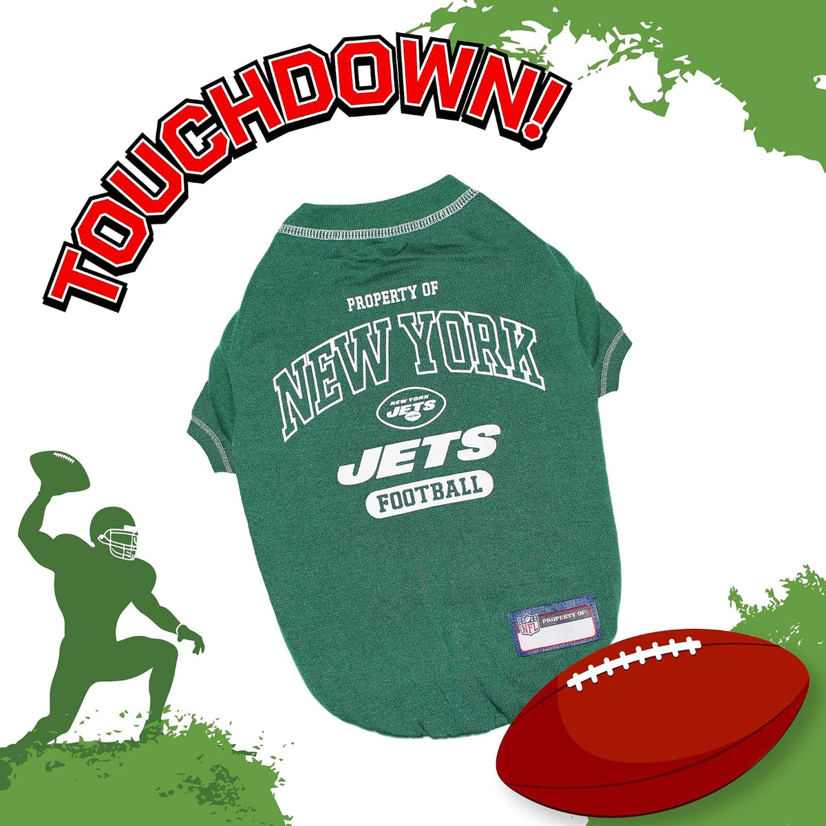 Pets First Pets First Pets First NFL - Playera para Perros