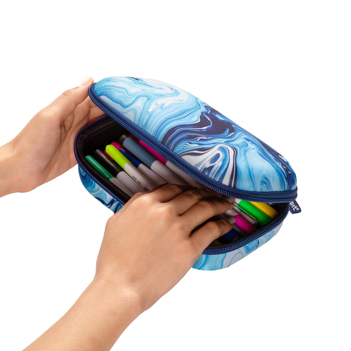 ZIPIT Estuche Azul para lápices | Estuche de gran capacidad | Estuche escolar para niñas y niños