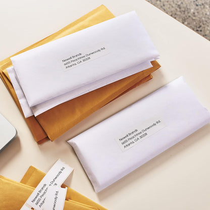 DYMO® - Etiquetas de dirección de correo LW auténticas para impresoras de etiquetas LabelWriter™, (1-1/8" x 3-1/2"), 3 rollos de 350 (1050 en total)