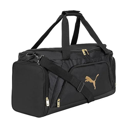 PUMA Evercat Accelerator - Bolsa de lona, color negro y dorado, Negro/Oro, Evercat Accelerator Bolsa de lona
