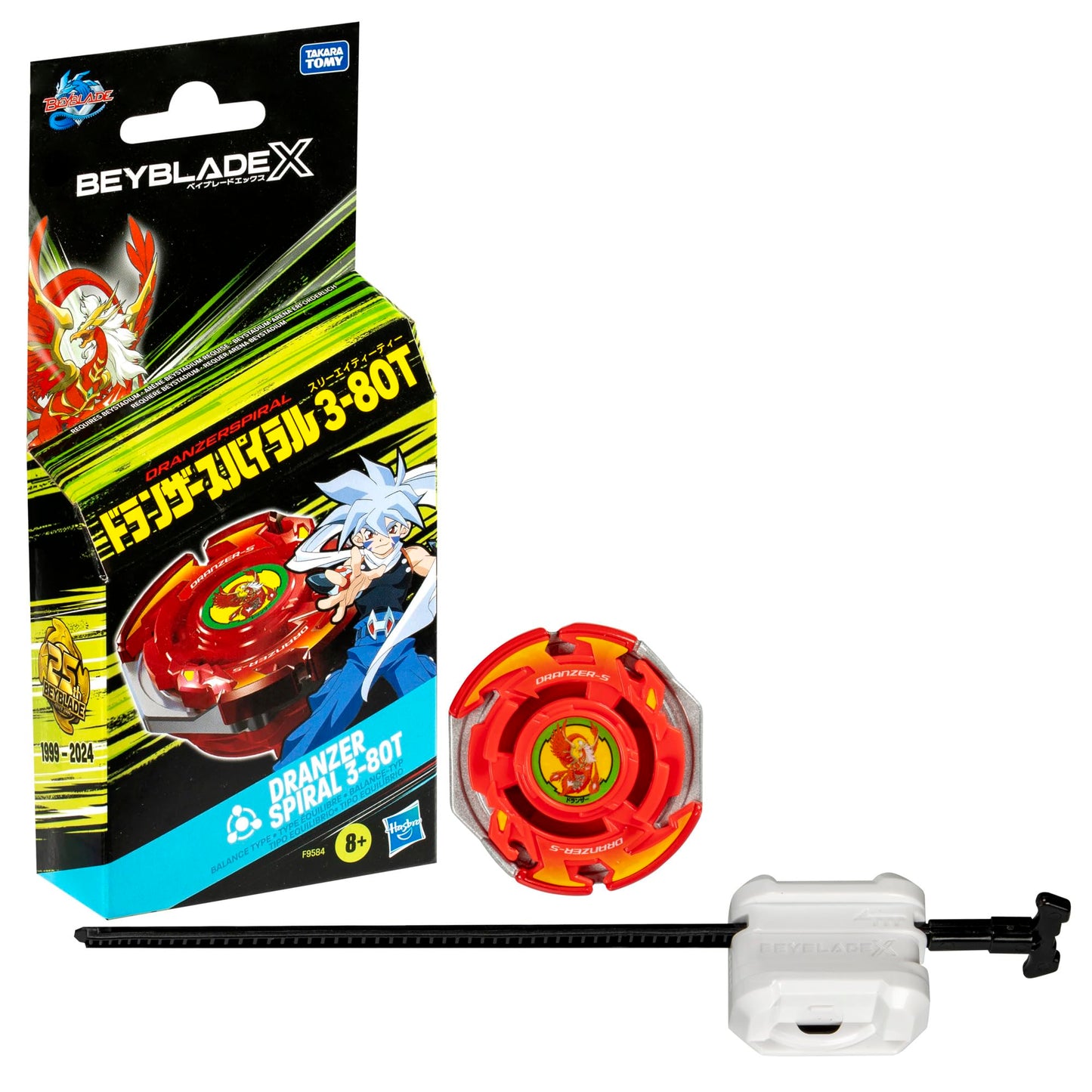 Beyblade X Trompo Takara Tomy Dranzer Spiral 3-80T