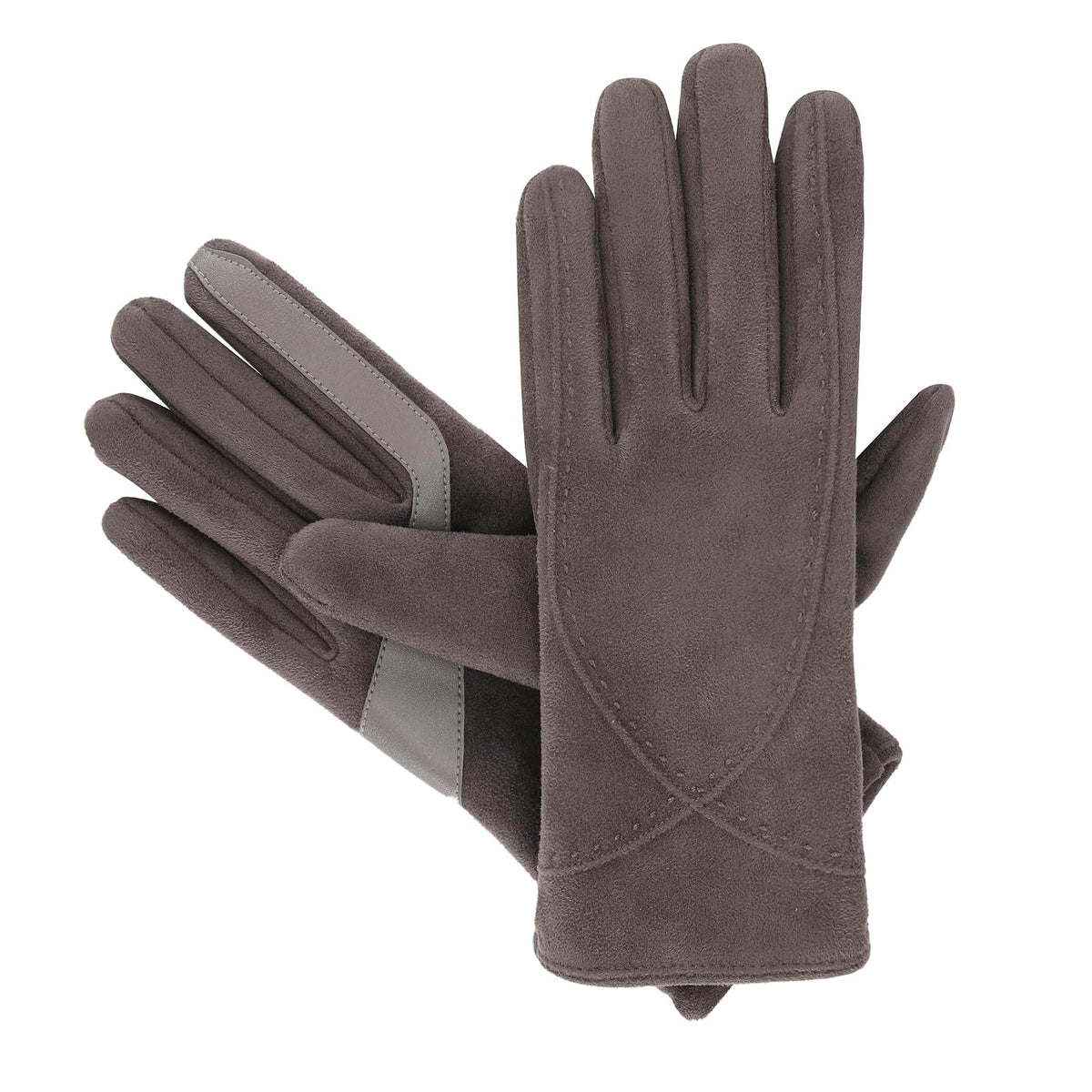 isotoner Women's Water Repellent and Touchscreen Microsuede Gloves GuanteMujer
