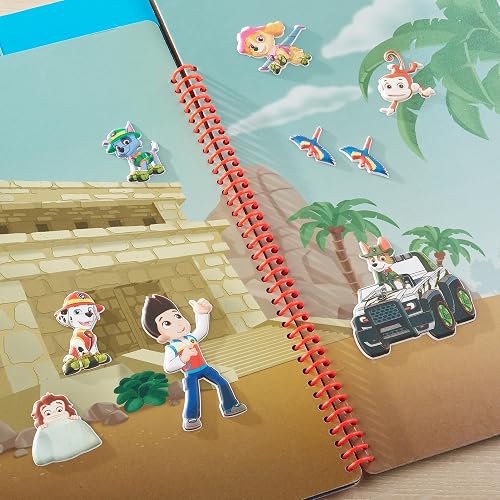 Melissa & Doug Paw Patrol Pegatinas Esponjosas Reutilizables - La Selva (28 Pegatinas Reutilizables)