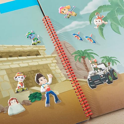 Melissa & Doug Paw Patrol Pegatinas Esponjosas Reutilizables - La Selva (28 Pegatinas Reutilizables)