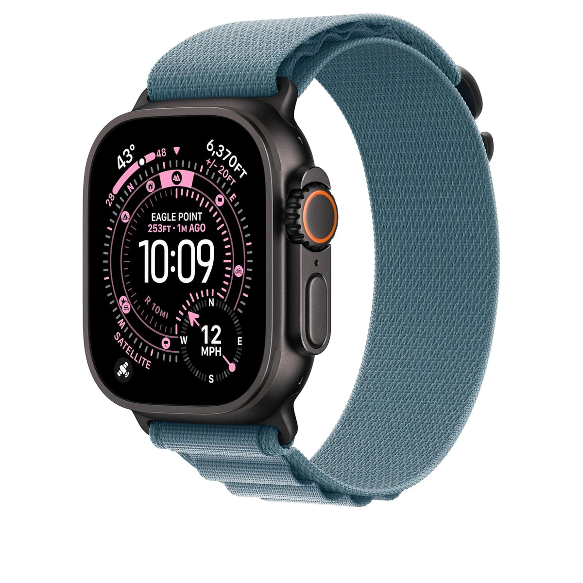 Apple Watch Band - Correa Alpine - 49 mm - Azul Claro - Mediana