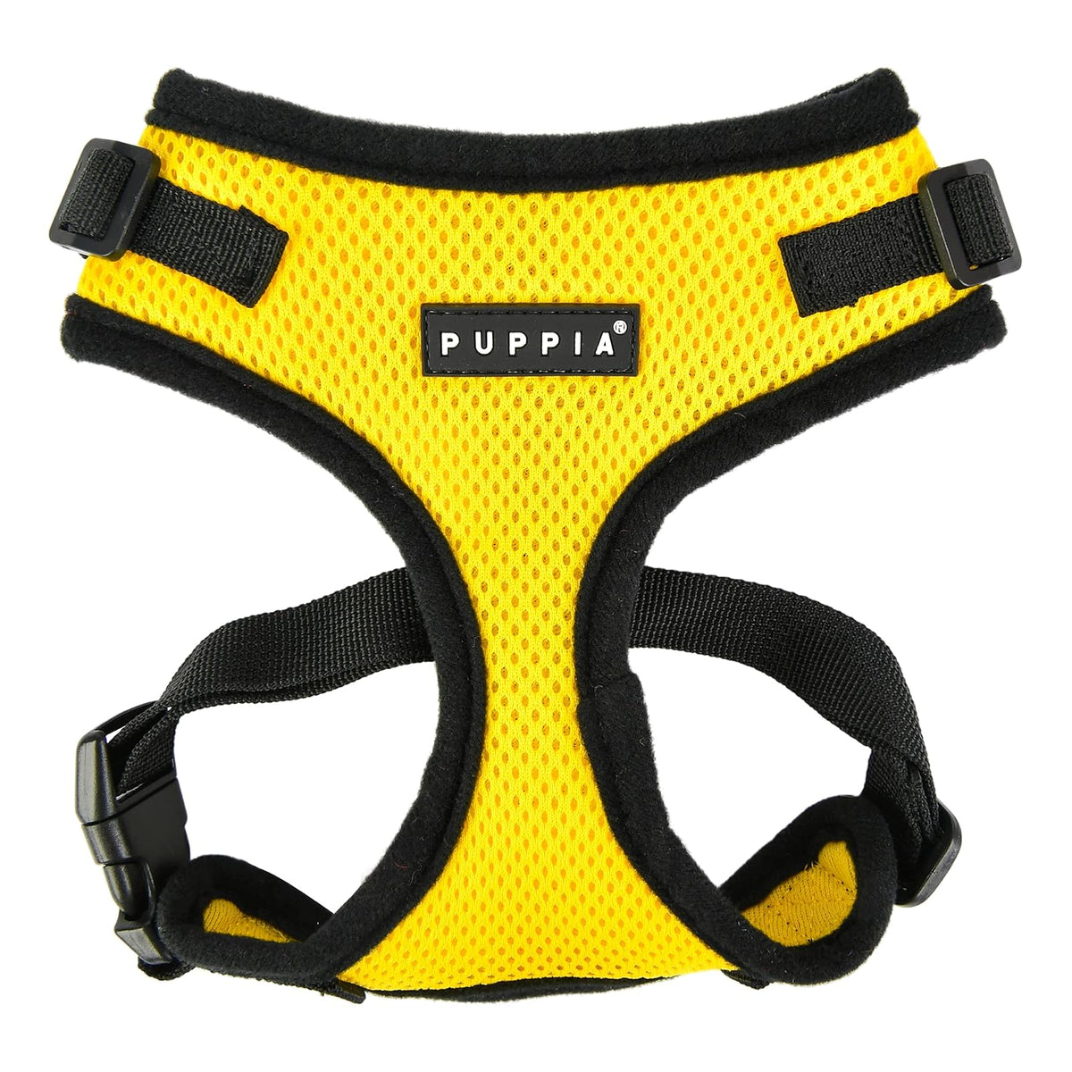 Puppia Arnés RiteFit para Perro con Cuello Ajustable - Large - Amarillo