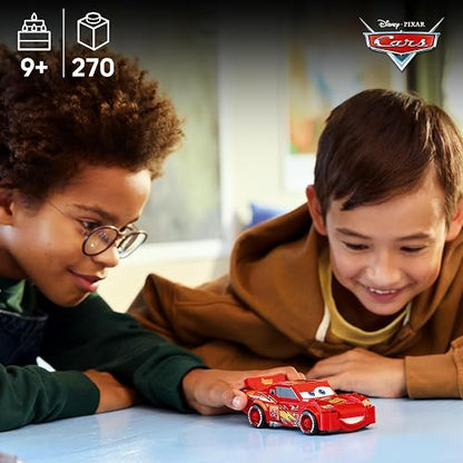 LEGO Speed Champions | Rayo Mcqueen de Cars – Película de Disney Pixar – Set de Auto Disney – Decoración – Inspirado en Cars, a Partir de 9 Años – Idea de Regalo – 77255