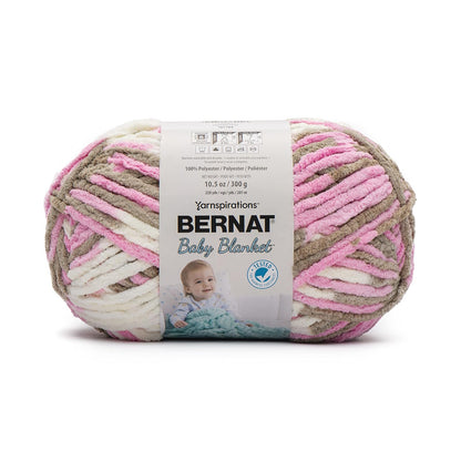 Bernat Baby Blanket Estambre Chenille para Bebé, Súper Voluminoso - Pequeñas rosas