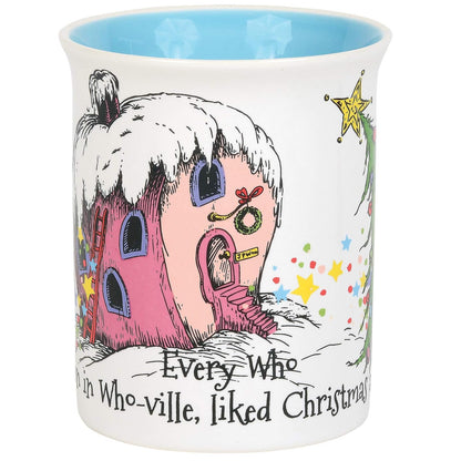 Department 56 The Grinch Cindy Lou Who - Taza de café, 473 ml, multicolor, 6011014