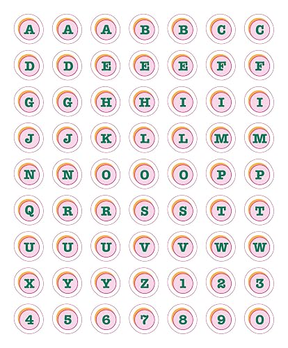 So. Many. Letter Stickers.: 3,820 Alphabet Stickers for Word Nerds