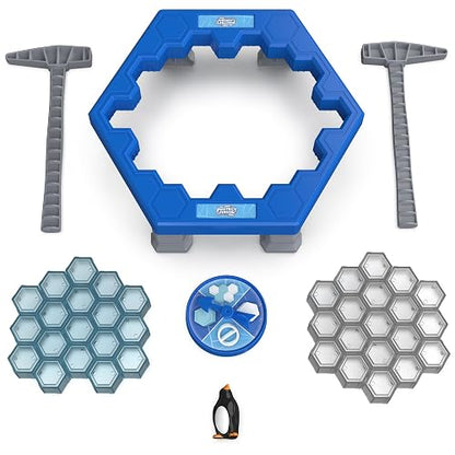 Spin Master Games, Protege al Pingüino - Juego de Estrategia y Suerte para niños, Juegos de Mesa para preescolares, diversión Familiar para 2 a 4 Jugadores, Edades a Partir de 4 años