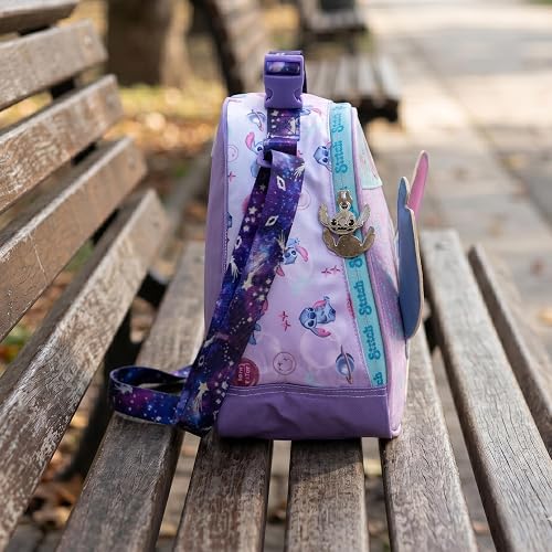 Ruz Lonchera Infantil y Preescolar | Stitch | 100% Poliéster Capacidad 3 Litros | Lonchera con Diseño para Niños con Compartimento Interno y Cierre de Cremallera | Recomendado desde 3 años