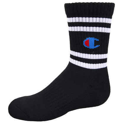 Champion Champion Paquete de 6 calcetines deportivos para niños disponibles en varios colores y tamaños Calcetines Unisex niño