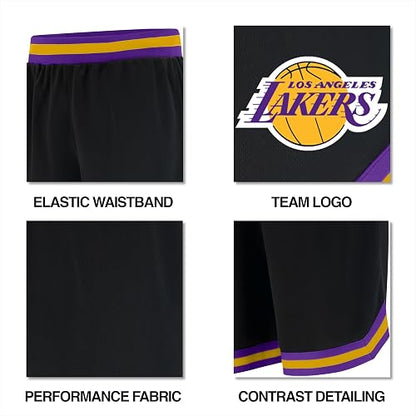 NBA Ultra Game - Pantalones Cortos de de Malla de poliéster para Hombre, diseño de Logotipo del Equipo
