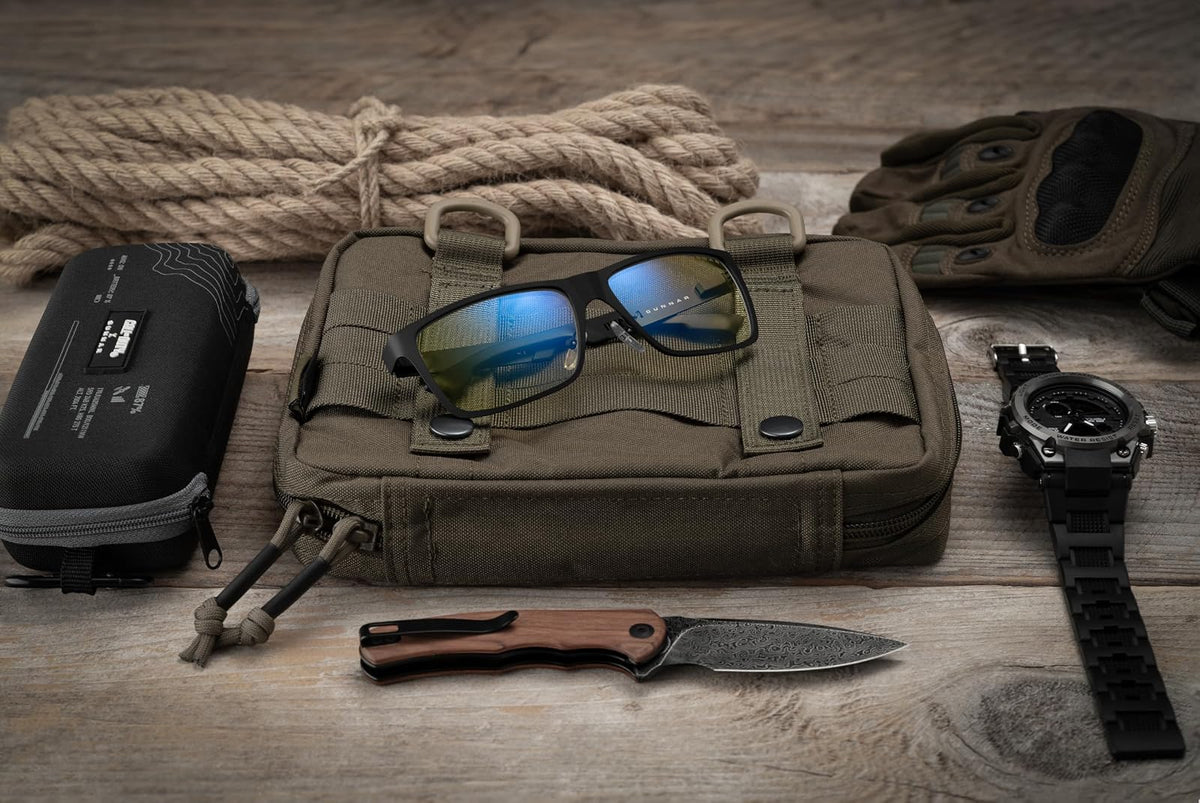 Gunnar - anteojos oficiales para juegos Call of Duty – Lentes para juegos y computadora con bloqueo de luz azul con tecnología patentada de lente