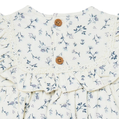 Modern Moments by Gerber Ruffle Bodice Bubble Romper Mameluco Bebé-Niñas