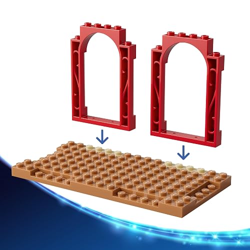 LEGO | Disney y Pixar Toy Story 5 Rancho Ecuestre de Blaze – Set de Construcción de Juguetes – Juego con Caballeriza Construible, Woody y Jessie para Niñas y Niños – 43304