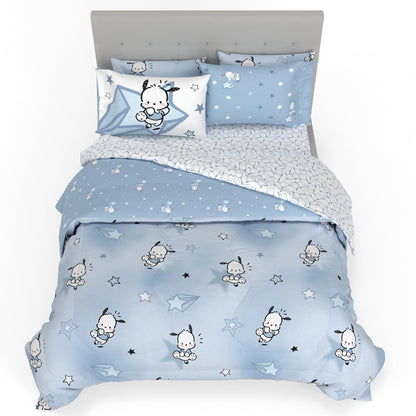 Franco Juego de Ropa de Cama Miffy, Edredón Reversible con Funda - 7 Piece Full Size - Pochacco