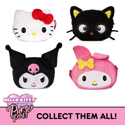 Purse Pets Bolso para Mascotas, Sanrio Hello Kitty y Amigos, Juguete Interactivo para Mascotas Chococat y Bolso Cruzado Kawaii, más de 30 Sonidos y reacciones, Regalos para niñas y Adolescentes