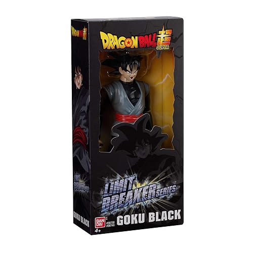 Dragon Ball Super - Figura de acción articula, Dragon Ball Goku Black Limit Breaker Serie 4 de 12 Pulgadas - 5 Puntos de articulación para Juego y colección
