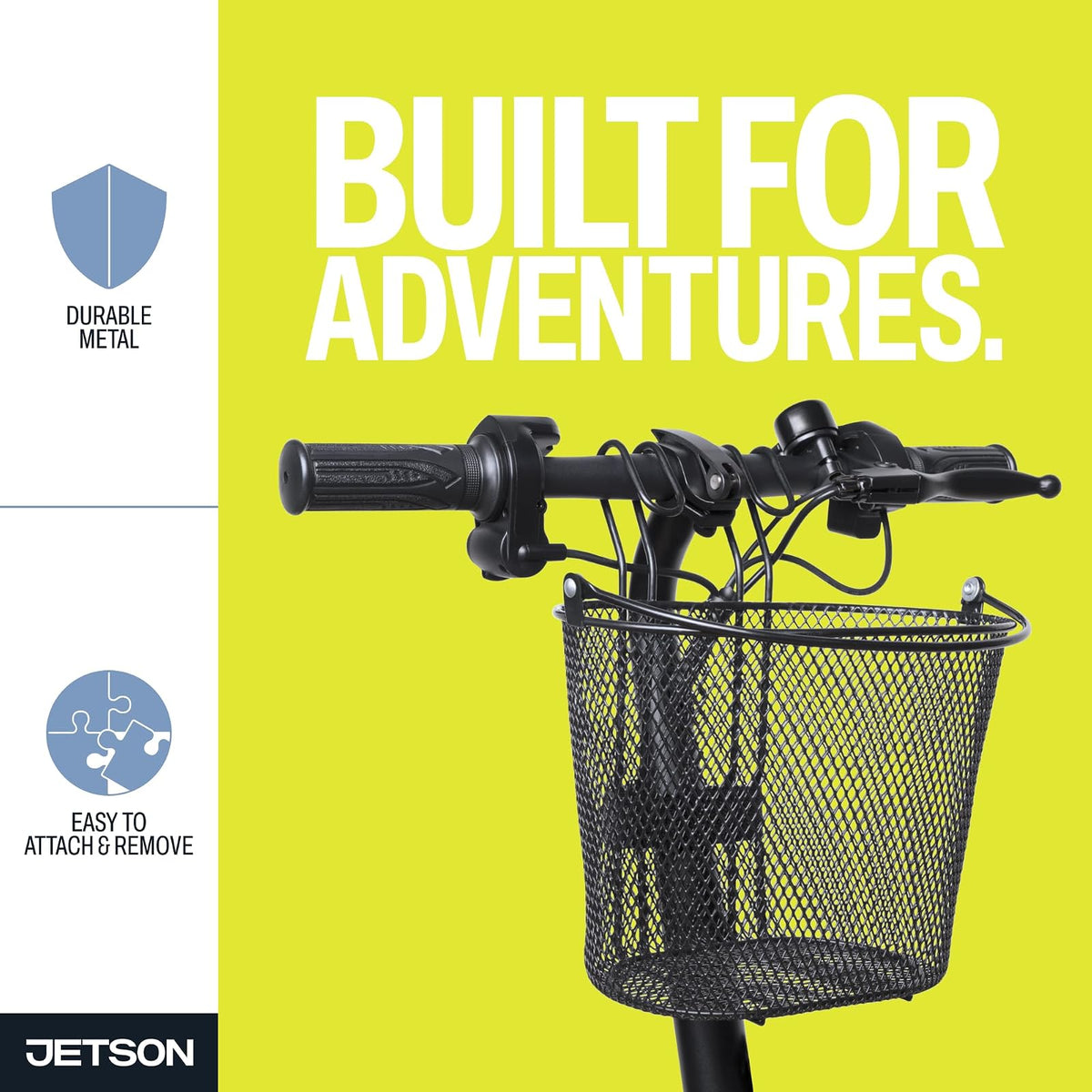 Jetson - Cesta Delantera para Bicicleta, Cesta de Hierro, Tornillo, Bolt Pro, LX10, Eje, J5, J8 y Haze Compatible