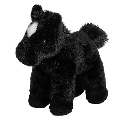 Aurora - Mini Flopsie - Timeless companions - 8" Beau, Black | Animales compactos que tumban con estabilidad llena de frijoles