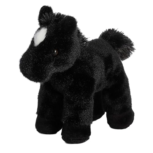 Aurora - Mini Flopsie - Timeless companions - 8" Beau, Black | Animales compactos que tumban con estabilidad llena de frijoles