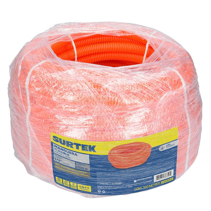 Surtek 136850 Manguera Flexible, 1/2" X 100 m