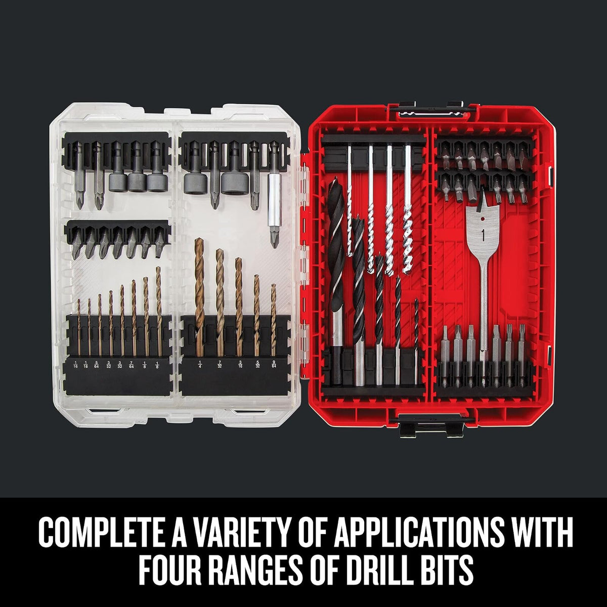 CRAFTSMAN - Juego de brocas de 60 piezas (CMAF1260)