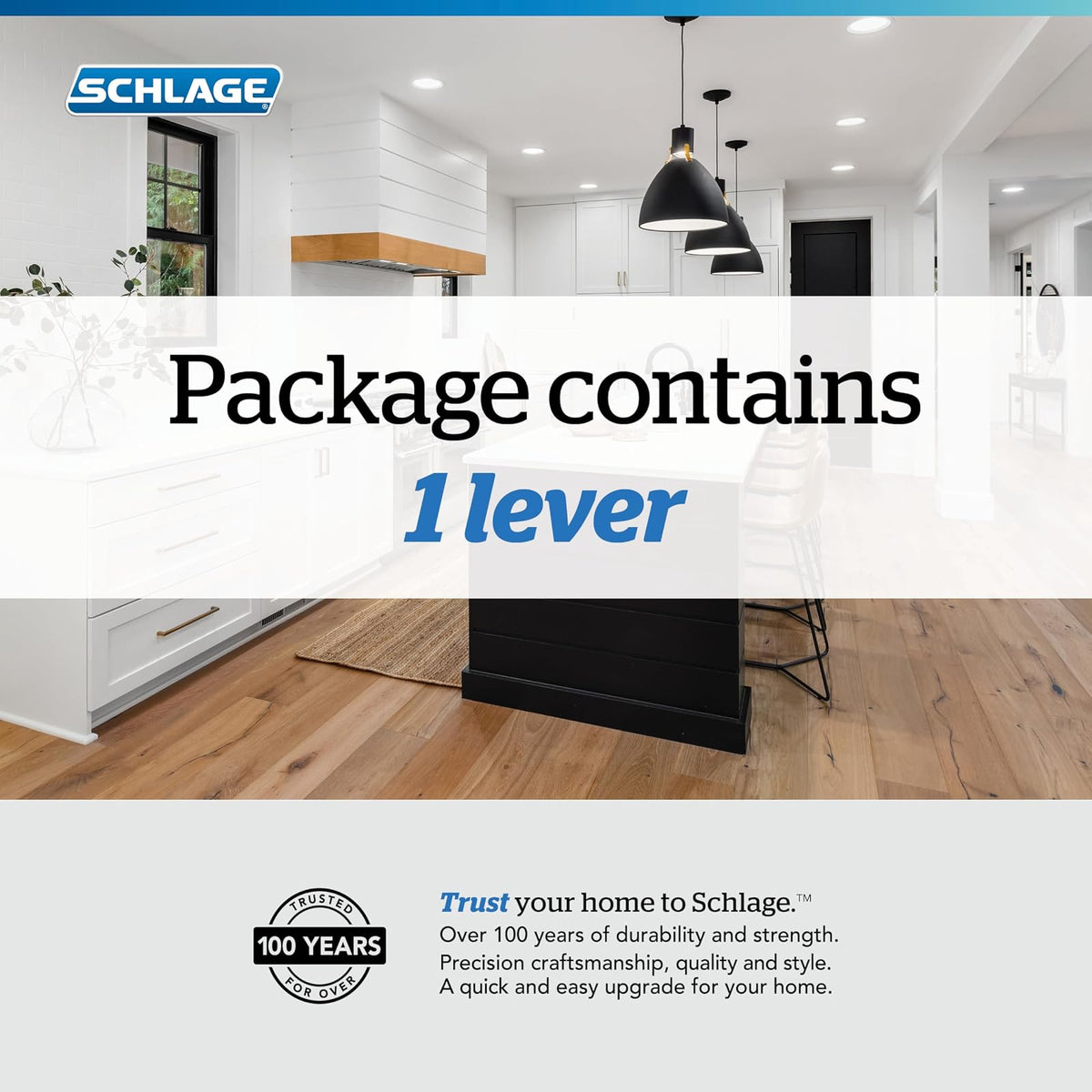 Schlage F170 LAT 716 COL Palanca Latitude con ajuste Collins Manija de puerta maniquí sin giro, bronce envejecido