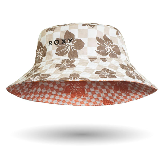 Roxy Jasmine Paradise Reversible Bucket Sombrero de Copa Baja Mujer