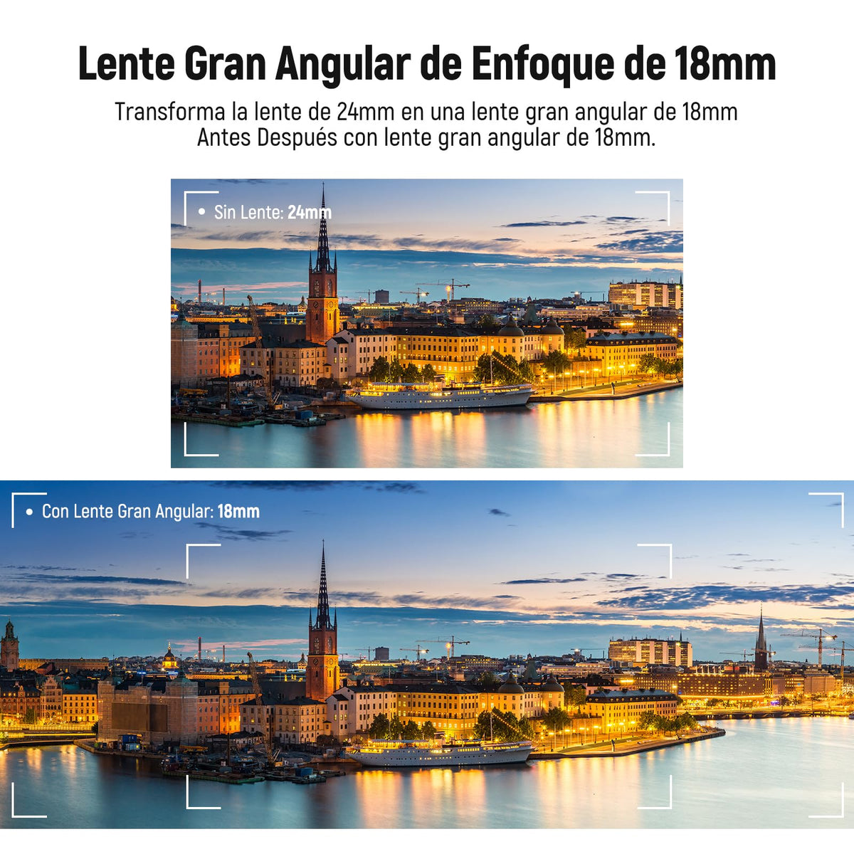 NEEWER Lente Gran Angular para Sony ZV1 Cámara, 2 in 1, Negro Frame | 18mm HD Wide Angle & 10x Macro Additional Lente, con Extension Tube, Bayonet Montura Lente Adaptador, Paño de Limpieza