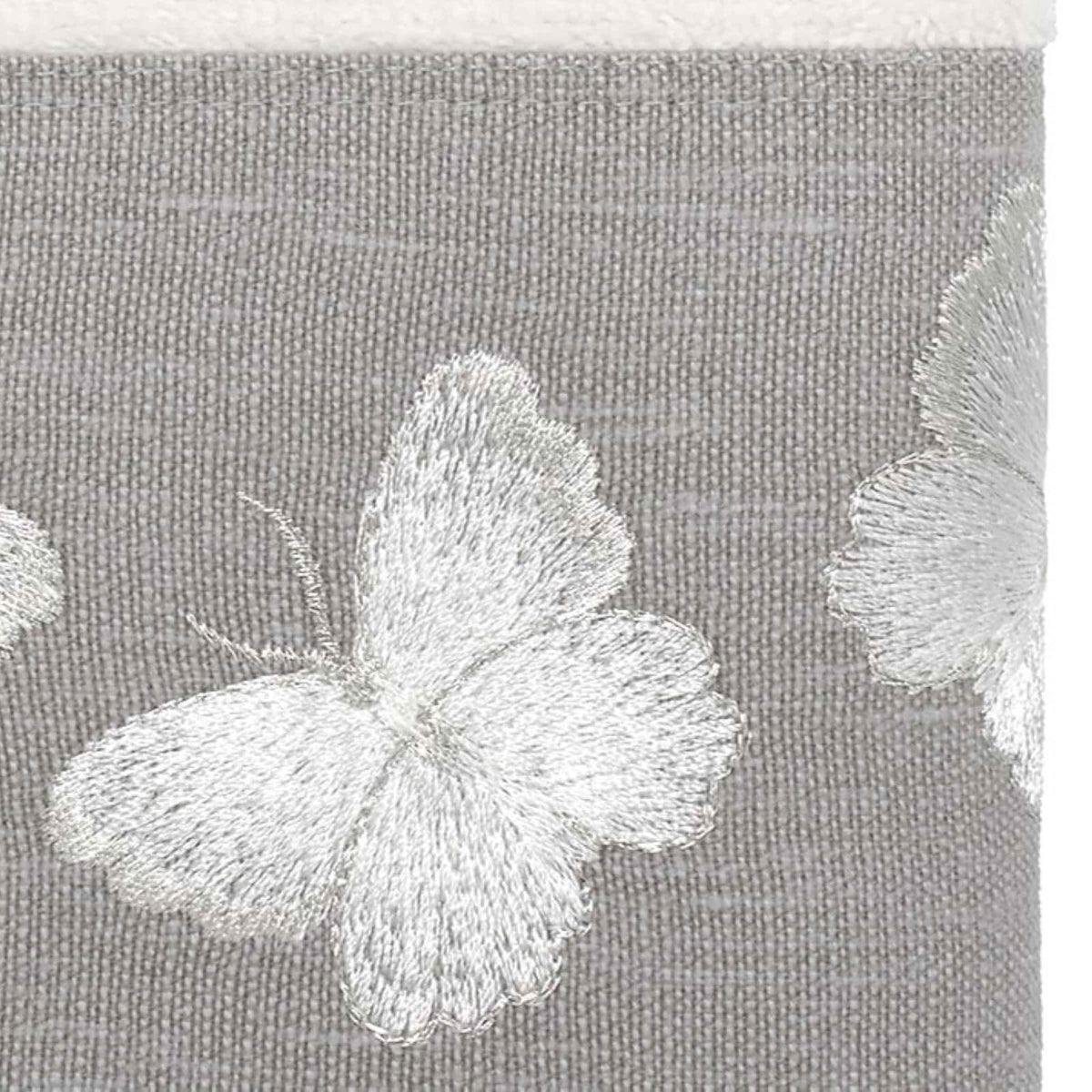 Avanti Linens - Toalla de Mano, Toalla de algodón Suave y Absorbente (colección Yara, Blanco) 30 x 16 Pulgadas