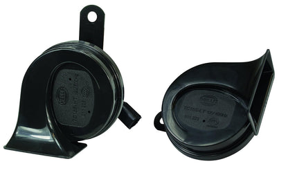HELLA Claxon Bocina de Caracol para Auto, Motocicleta y Camión - Negro - - HONDA