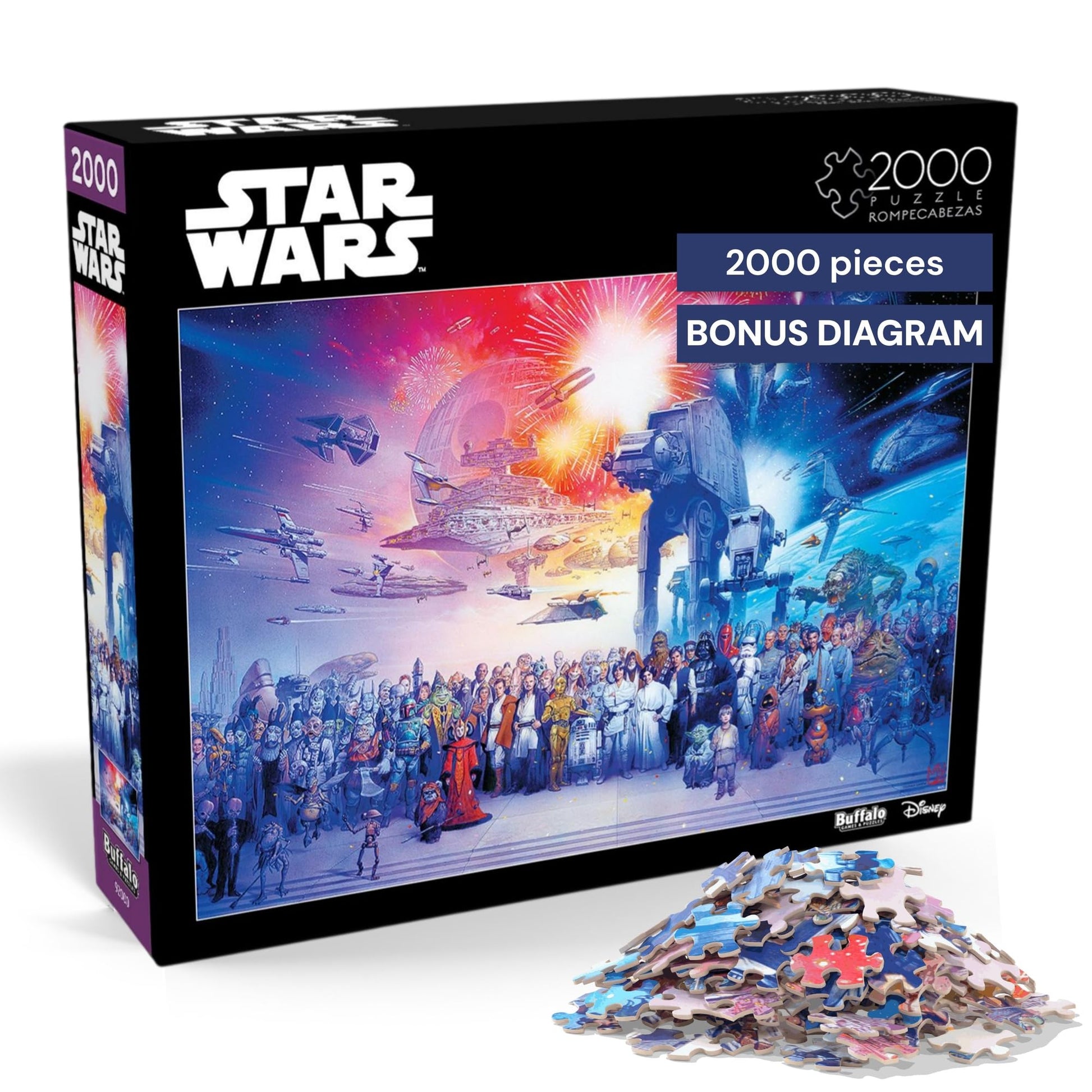 Buffalo Games - - Star Wars - Tú eras el elegido - Rompecabezas de 2000 Piezas