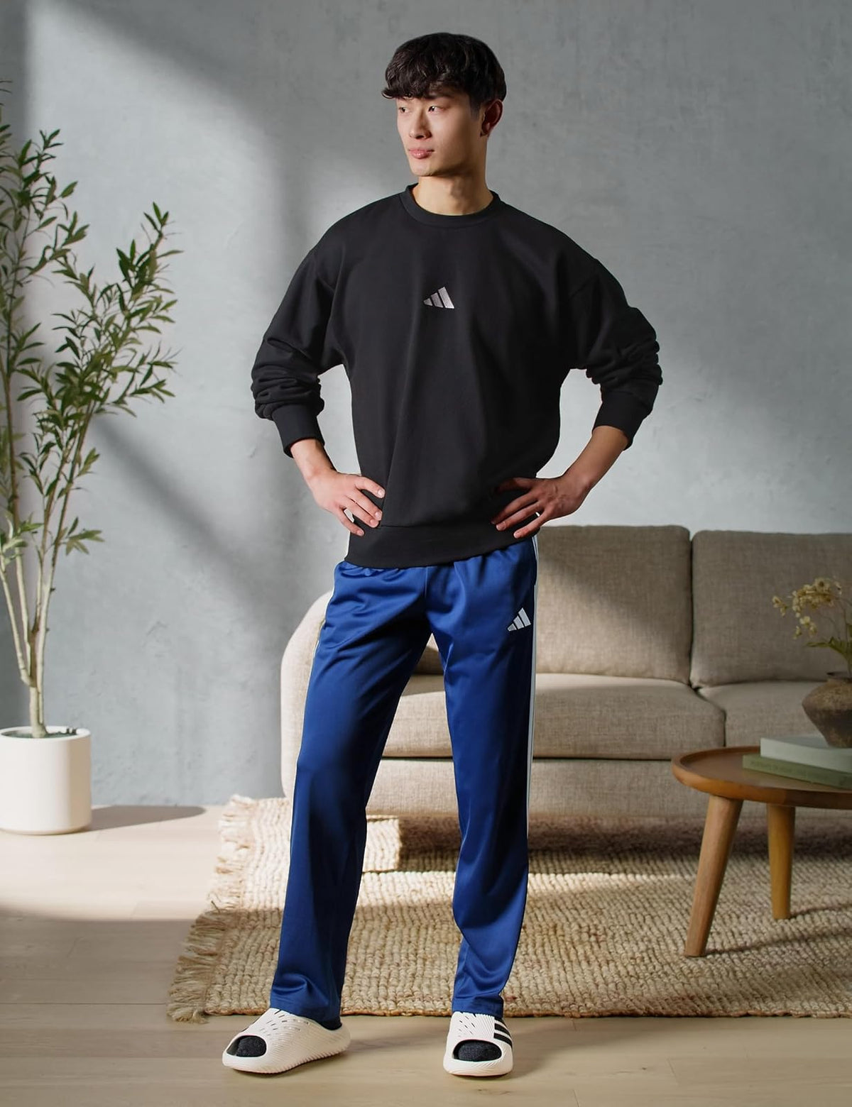 adidas 3-Stripes Tricot Opem Hem Track Pants Pantalones deportivosHombre