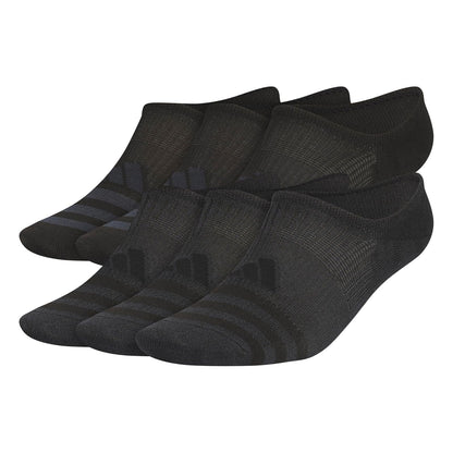 adidas Superlite 3.0 Super No Show Calcetines (6 pares) Ajuste de perfil ultra bajo Calcetines súper invisibles Hombre