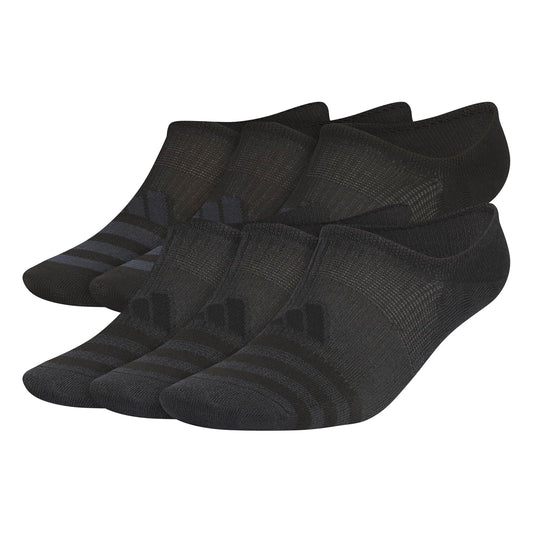 adidas Superlite 3.0 Super No Show Calcetines (6 pares) Ajuste de perfil ultra bajo Calcetines súper invisibles Hombre