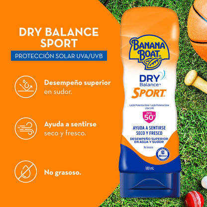Banana Boat, Protector Solar Dry Balance 50+ FPS 180 ml