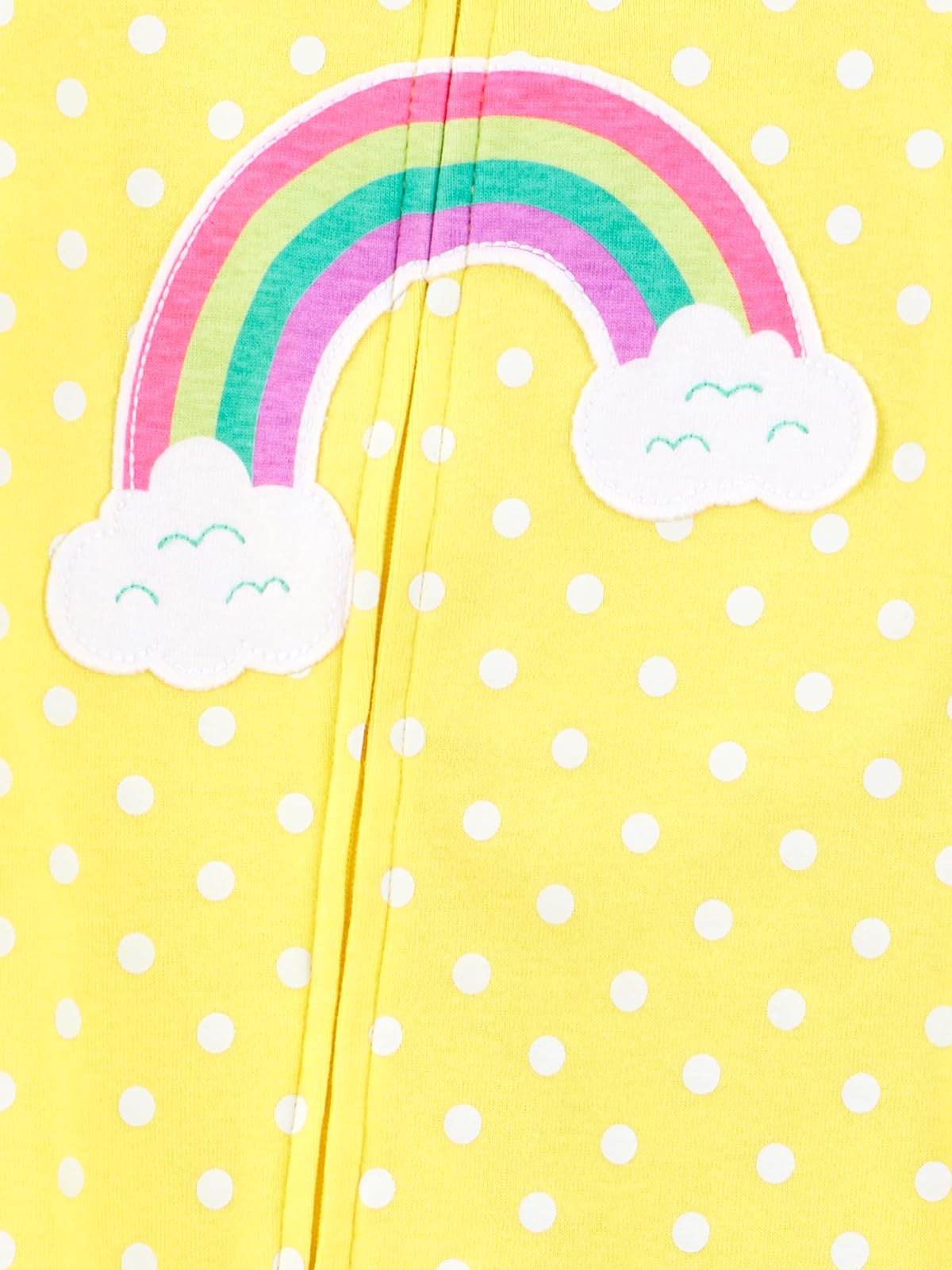 Simple Joys by Carter's - Paquete de 3 pijamas de algodón sin pies para bebés y niños pequeños