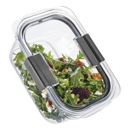Rubbermaid - Recipiente para alimentos, 4.7 tazas, paquete de 4, Transparente, 4.7 Cup, 4-Pack, 1, 4