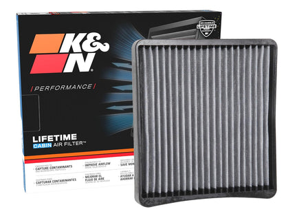 K&N Filtro de Aire de Cabina Premium, Lavable y Reutilizable - VF2065