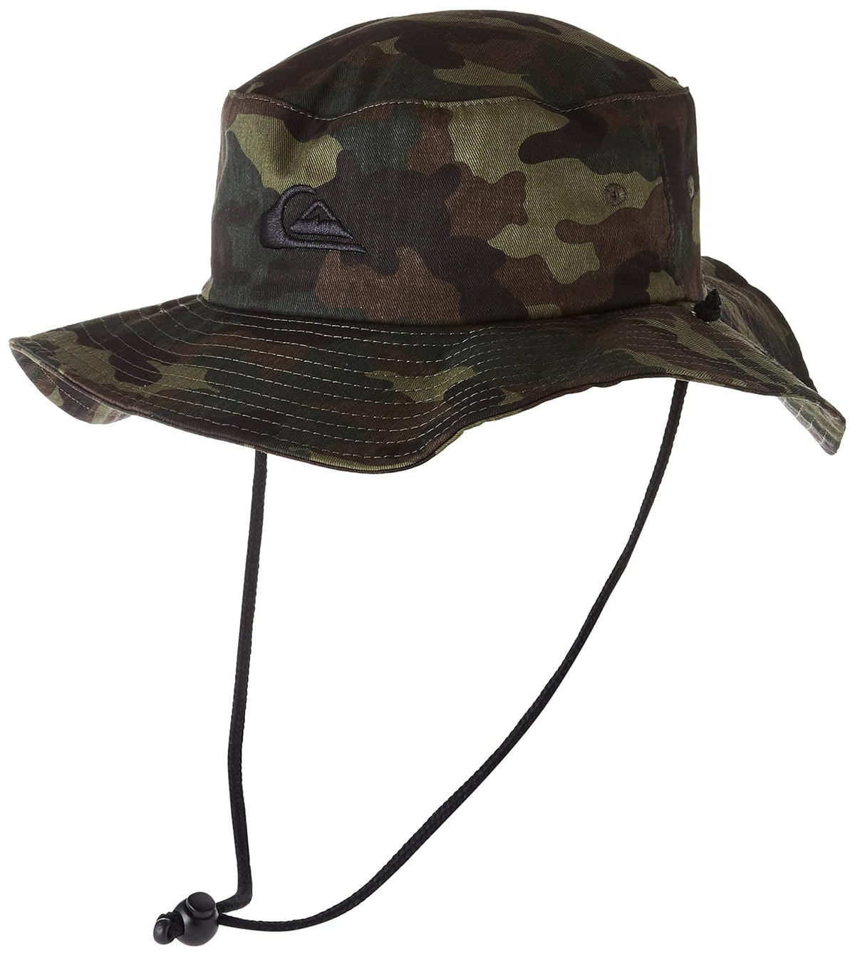 Quiksilver Bushmaster - Sombrero de cubeta con protección Solar para Hombre - CH-M - Camo