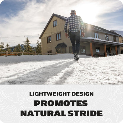 Yaktrax Tacos Pro Traction para Caminar, Trotar o Senderismo en Nieve y Hielo